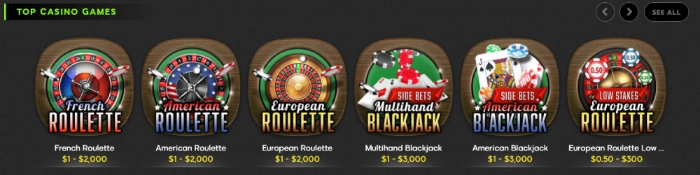 table games at online casino Nova Scotia Halifax