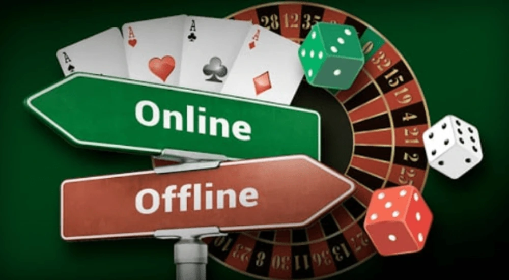 Online vs Offline casinos in Glace Bay